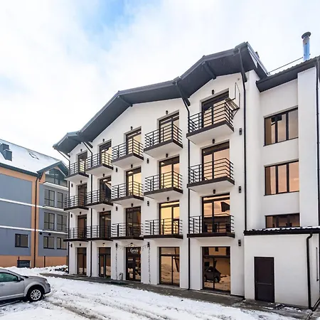 Garda - Breakfast Included In The Price Restaurant Free Parking Mountain View Kitchen In The Separate Entrance Apart Otel Bukovel